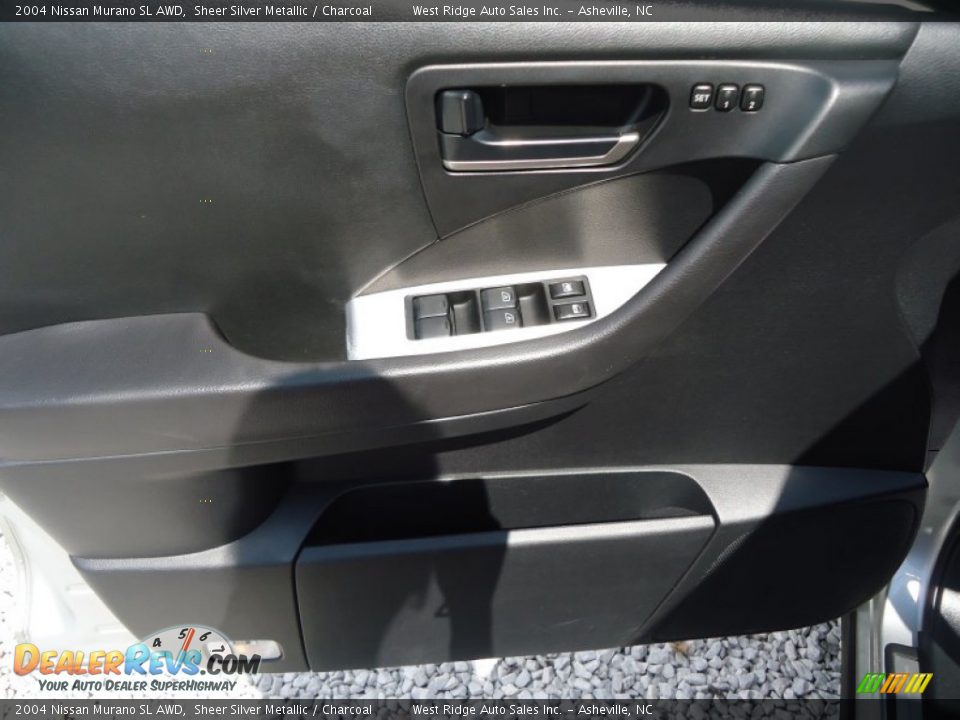 2004 Nissan Murano SL AWD Sheer Silver Metallic / Charcoal Photo #10