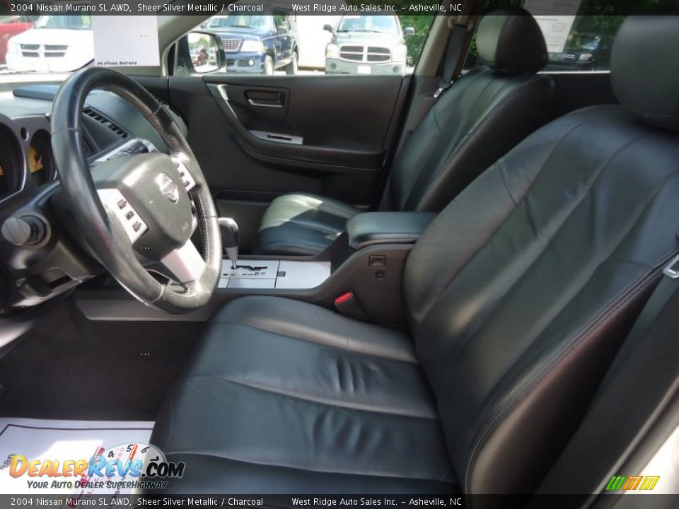 2004 Nissan Murano SL AWD Sheer Silver Metallic / Charcoal Photo #11