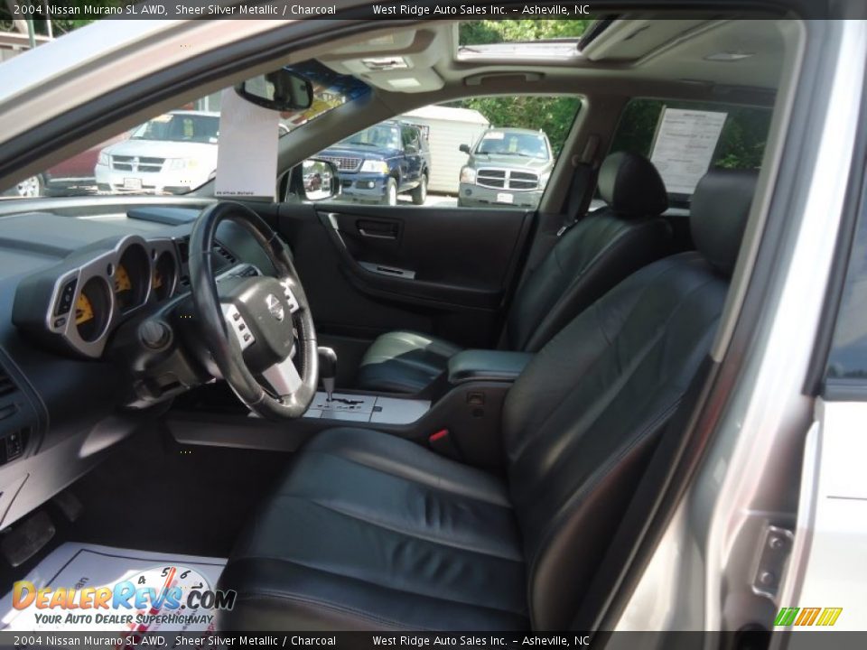2004 Nissan Murano SL AWD Sheer Silver Metallic / Charcoal Photo #12
