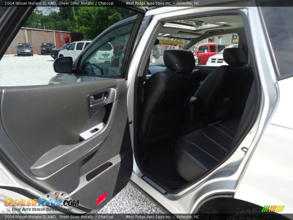 2004 Nissan Murano SL AWD Sheer Silver Metallic / Charcoal Photo #21
