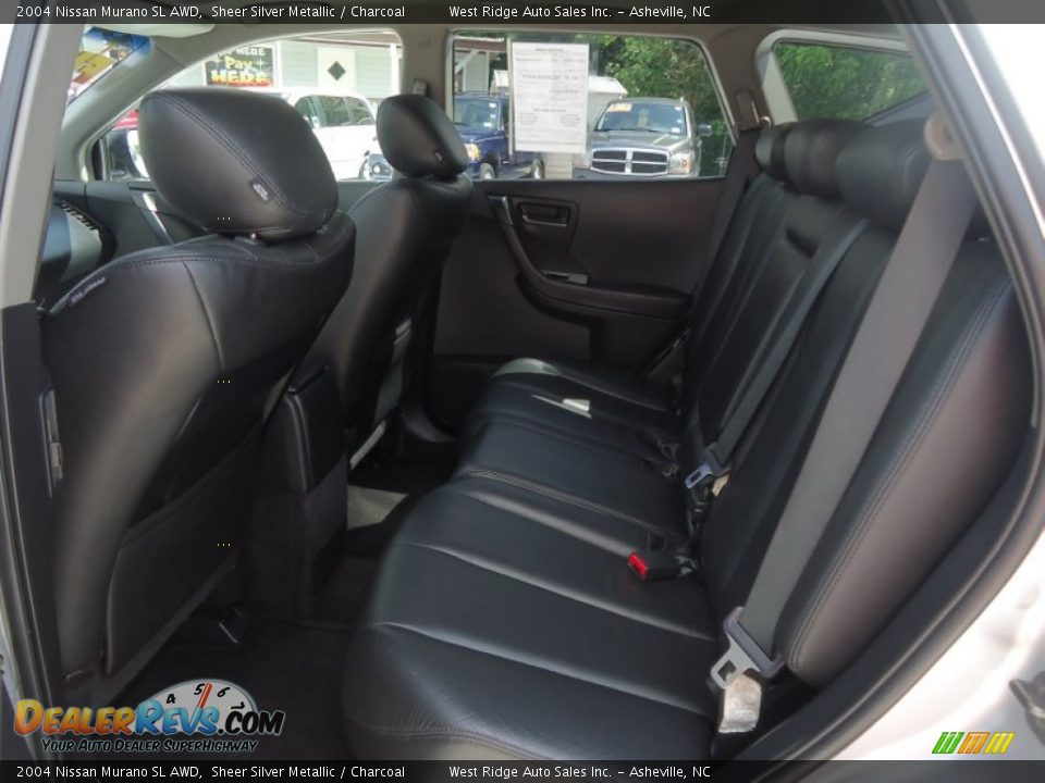 2004 Nissan Murano SL AWD Sheer Silver Metallic / Charcoal Photo #23