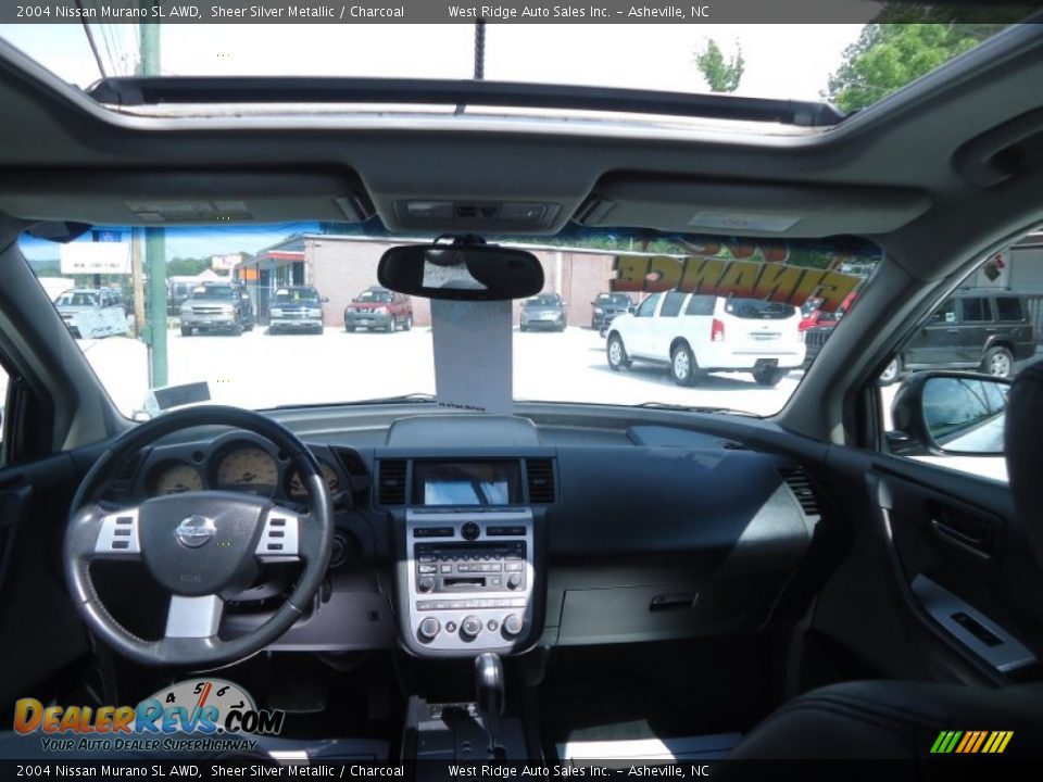 2004 Nissan Murano SL AWD Sheer Silver Metallic / Charcoal Photo #24