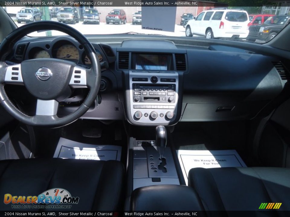 2004 Nissan Murano SL AWD Sheer Silver Metallic / Charcoal Photo #25