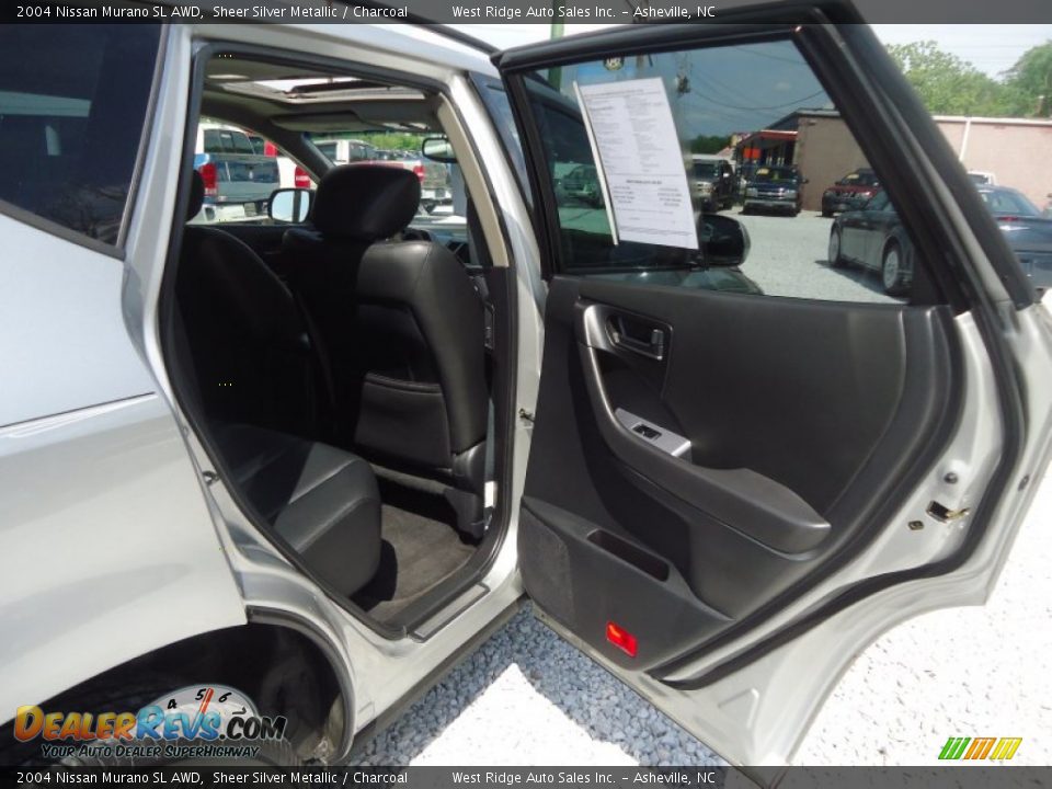 2004 Nissan Murano SL AWD Sheer Silver Metallic / Charcoal Photo #26
