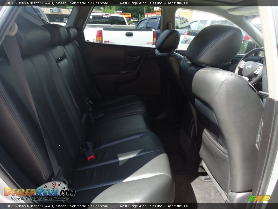 2004 Nissan Murano SL AWD Sheer Silver Metallic / Charcoal Photo #28