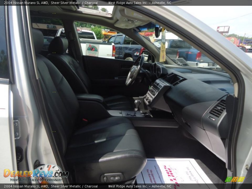 2004 Nissan Murano SL AWD Sheer Silver Metallic / Charcoal Photo #31