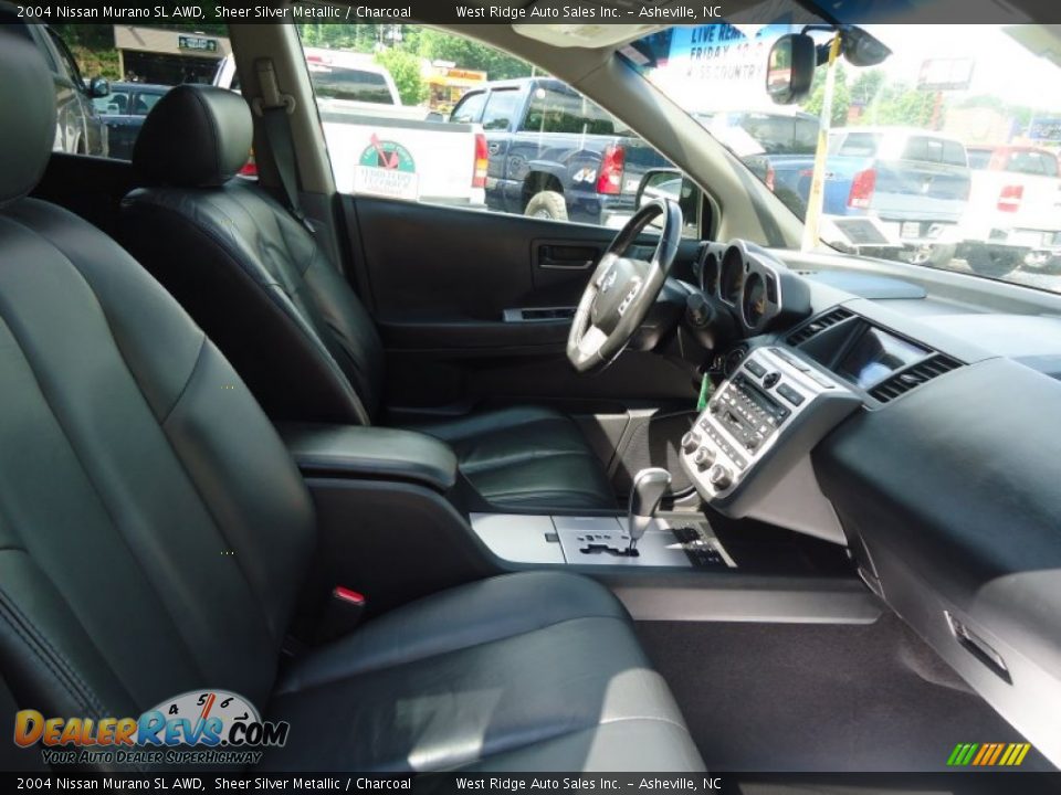 2004 Nissan Murano SL AWD Sheer Silver Metallic / Charcoal Photo #32