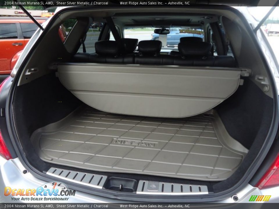 2004 Nissan Murano SL AWD Sheer Silver Metallic / Charcoal Photo #36