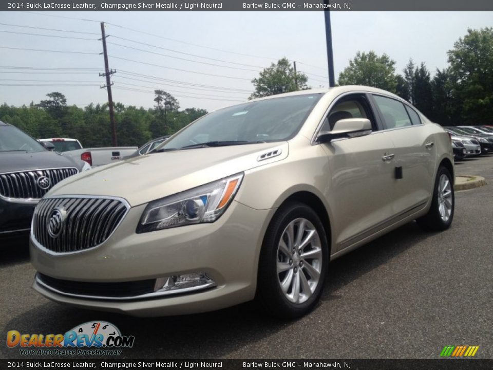 2014 Buick LaCrosse Leather Champagne Silver Metallic / Light Neutral Photo #1