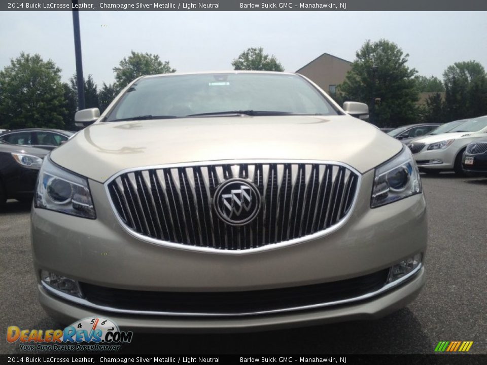 2014 Buick LaCrosse Leather Champagne Silver Metallic / Light Neutral Photo #2