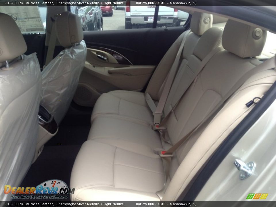 2014 Buick LaCrosse Leather Champagne Silver Metallic / Light Neutral Photo #6