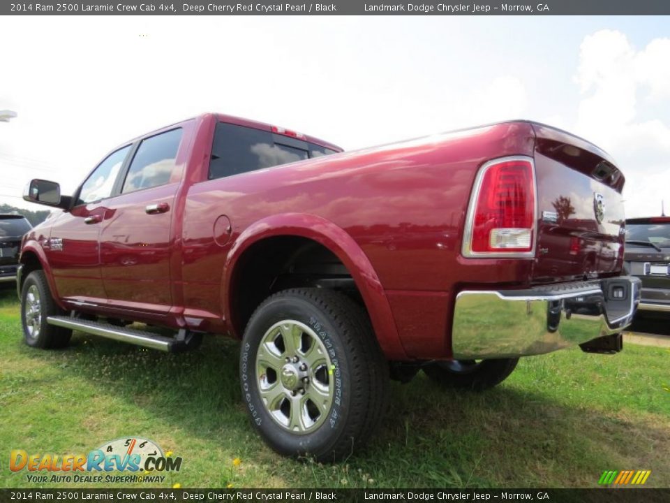 2014 Ram 2500 Laramie Crew Cab 4x4 Deep Cherry Red Crystal Pearl / Black Photo #2