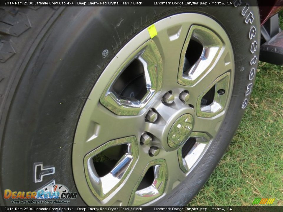 2014 Ram 2500 Laramie Crew Cab 4x4 Deep Cherry Red Crystal Pearl / Black Photo #5