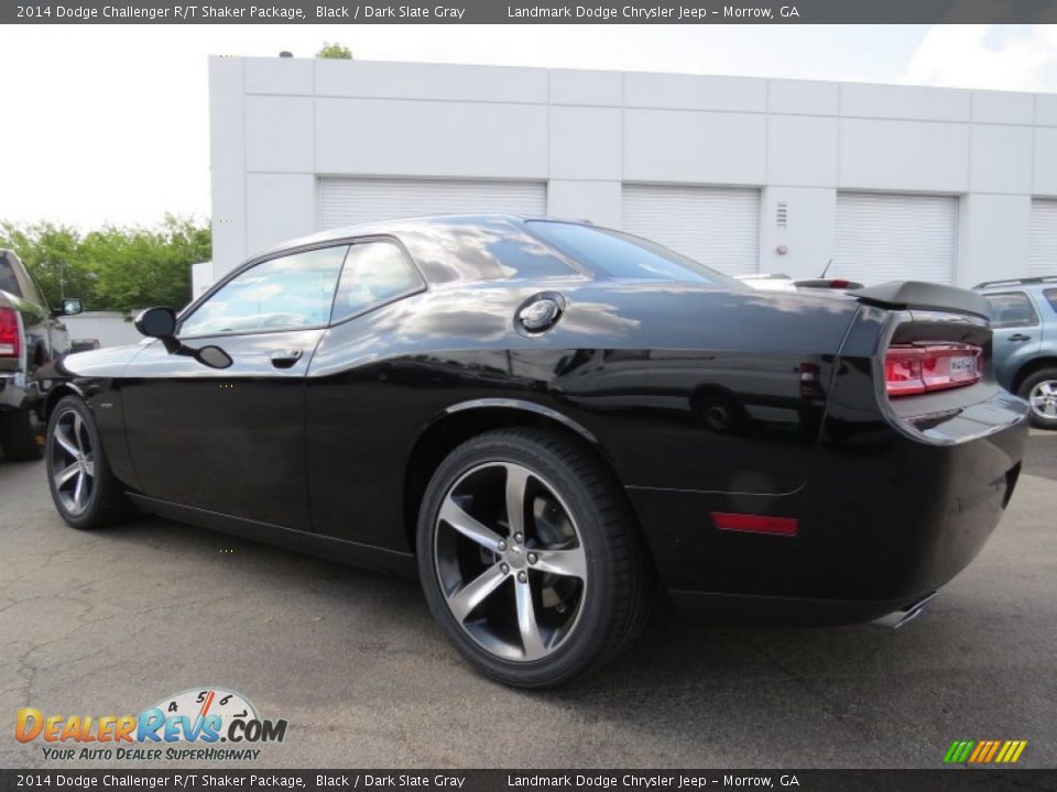 2014 Dodge Challenger R/T Shaker Package Black / Dark Slate Gray Photo #2