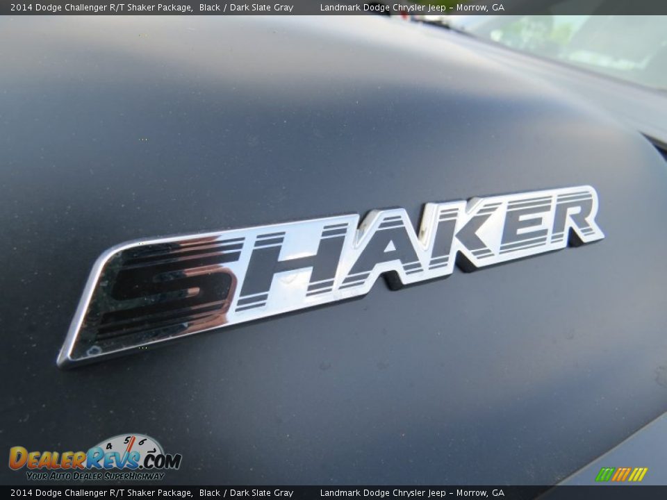 2014 Dodge Challenger R/T Shaker Package Black / Dark Slate Gray Photo #6