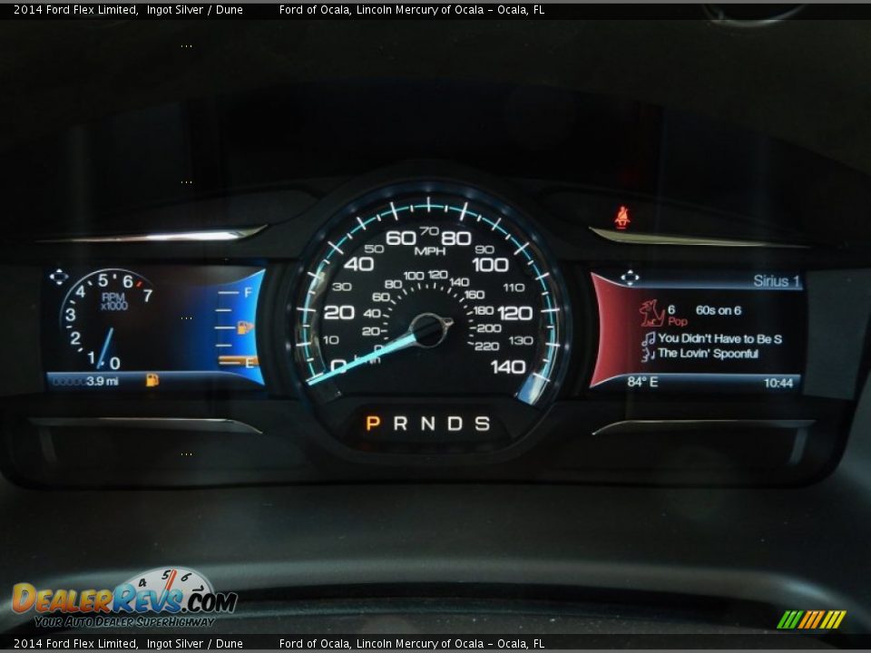 2014 Ford Flex Limited Ingot Silver / Dune Photo #10