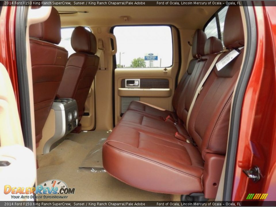 Rear Seat of 2014 Ford F150 King Ranch SuperCrew Photo #7
