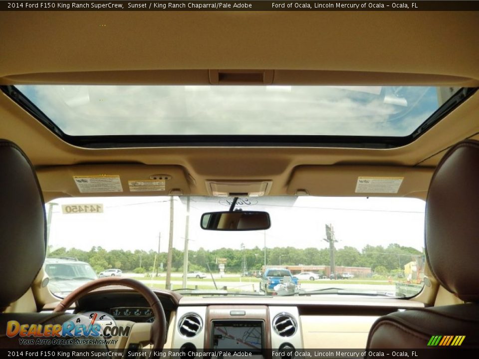 2014 Ford F150 King Ranch SuperCrew Sunset / King Ranch Chaparral/Pale Adobe Photo #8