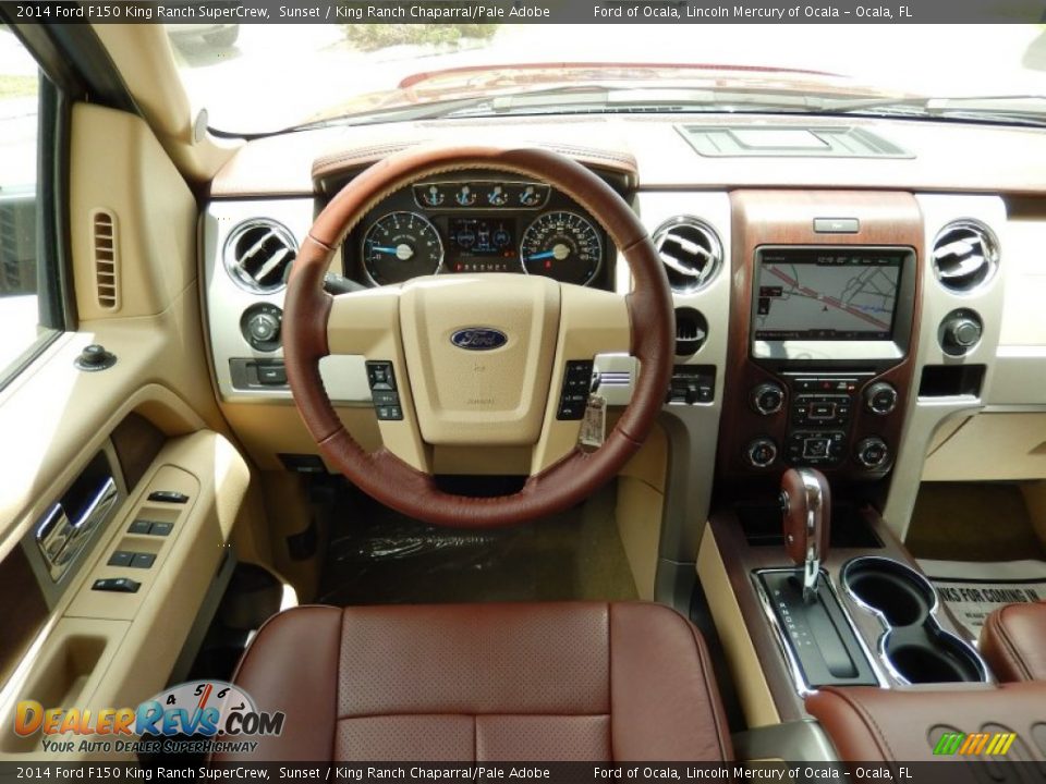 Dashboard of 2014 Ford F150 King Ranch SuperCrew Photo #9