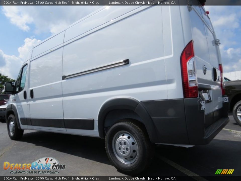 2014 Ram ProMaster 2500 Cargo High Roof Bright White / Gray Photo #2