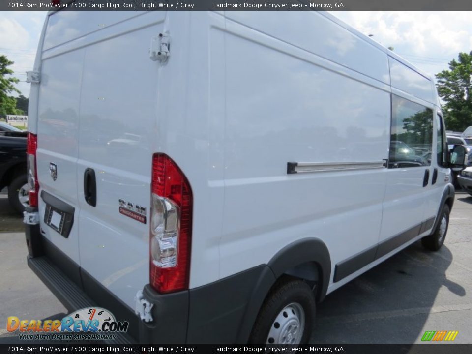 2014 Ram ProMaster 2500 Cargo High Roof Bright White / Gray Photo #3