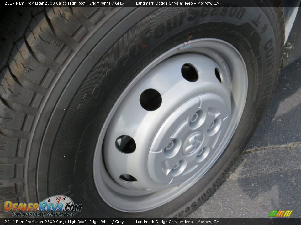 2014 Ram ProMaster 2500 Cargo High Roof Bright White / Gray Photo #5