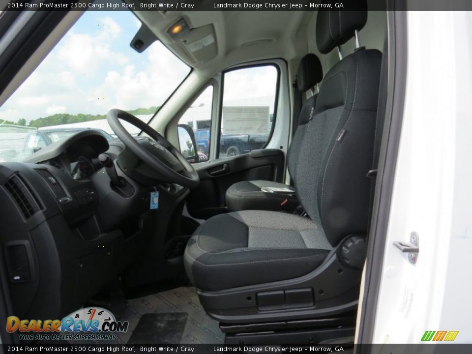 2014 Ram ProMaster 2500 Cargo High Roof Bright White / Gray Photo #7
