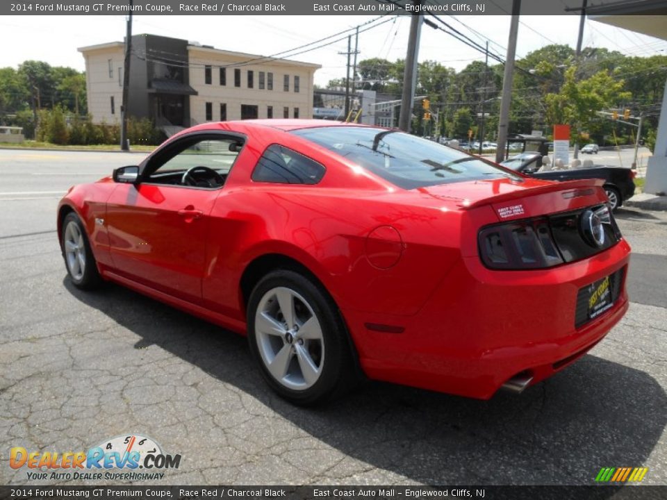 2014 Ford Mustang GT Premium Coupe Race Red / Charcoal Black Photo #6