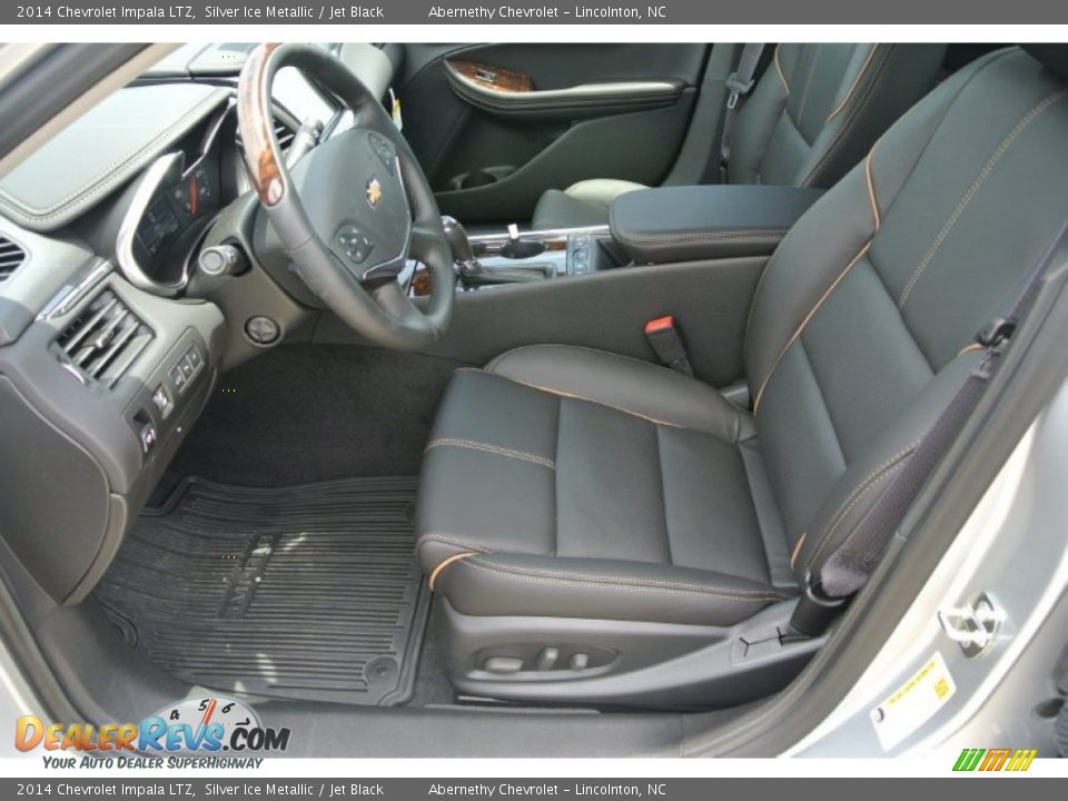 Jet Black Interior - 2014 Chevrolet Impala LTZ Photo #8