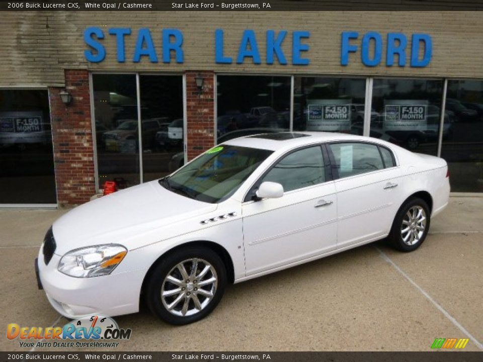 2006 Buick Lucerne CXS White Opal / Cashmere Photo #1
