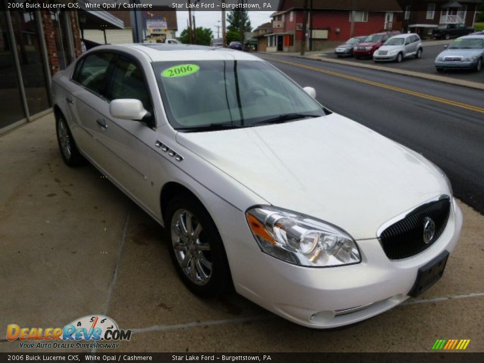 2006 Buick Lucerne CXS White Opal / Cashmere Photo #3