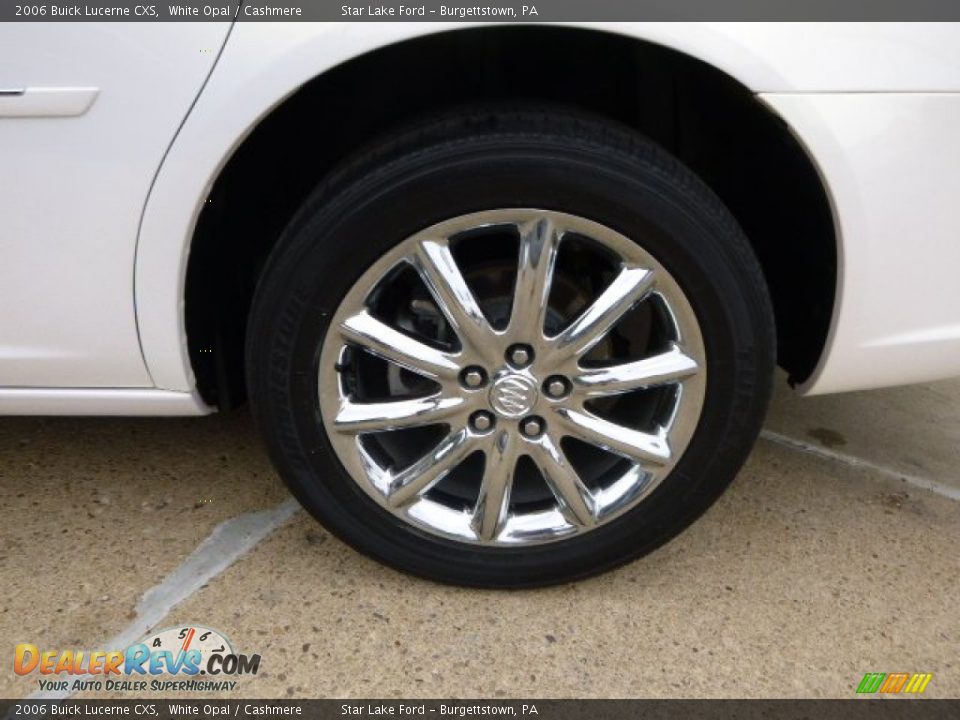 2006 Buick Lucerne CXS White Opal / Cashmere Photo #8