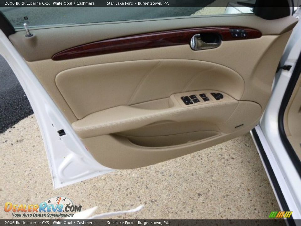 2006 Buick Lucerne CXS White Opal / Cashmere Photo #10
