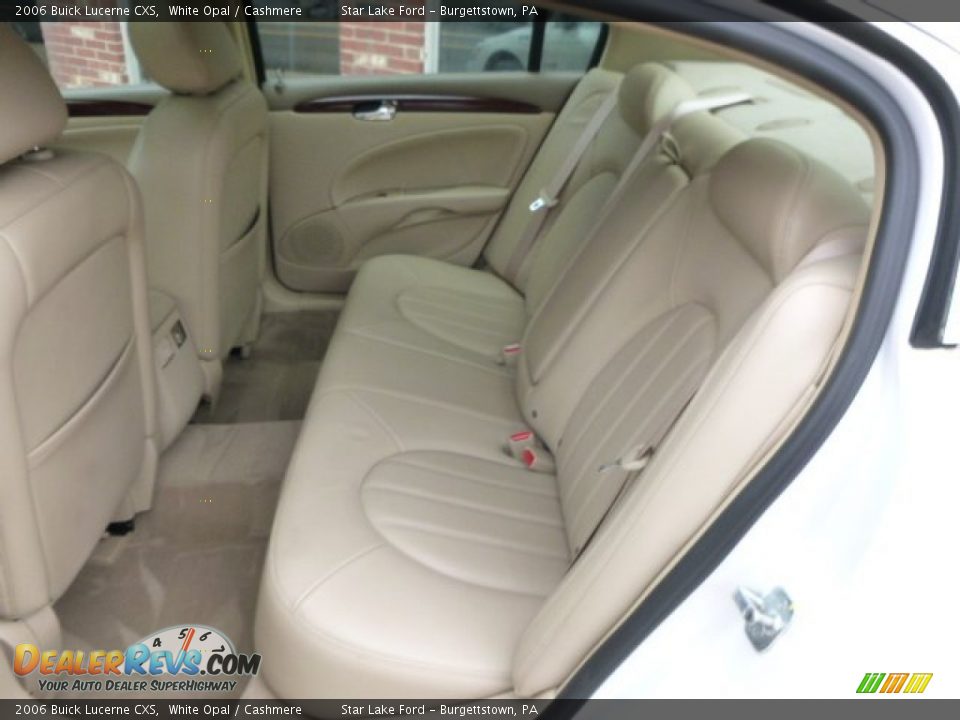 2006 Buick Lucerne CXS White Opal / Cashmere Photo #11