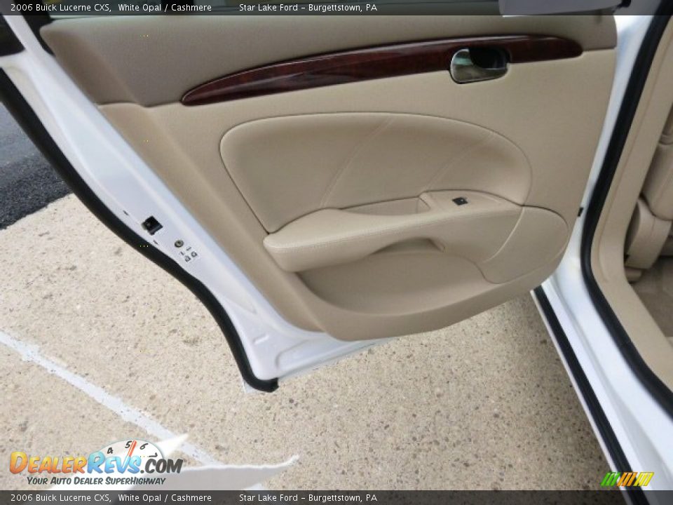 2006 Buick Lucerne CXS White Opal / Cashmere Photo #12