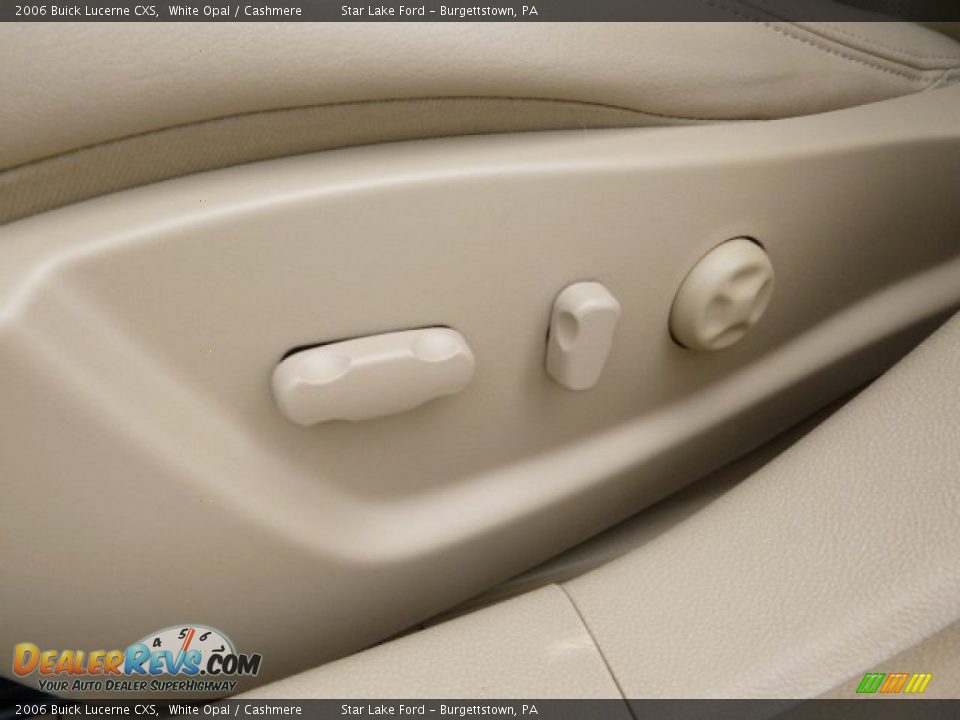 2006 Buick Lucerne CXS White Opal / Cashmere Photo #14
