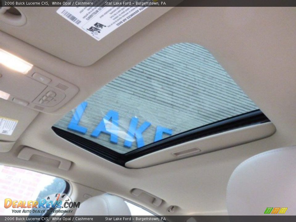 2006 Buick Lucerne CXS White Opal / Cashmere Photo #15