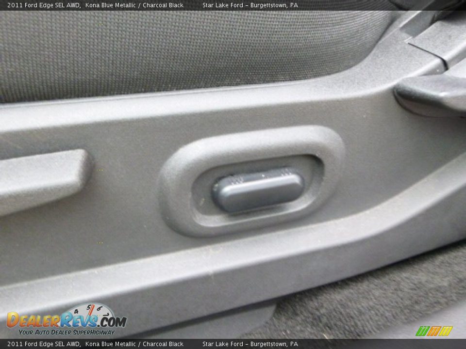 2011 Ford Edge SEL AWD Kona Blue Metallic / Charcoal Black Photo #15