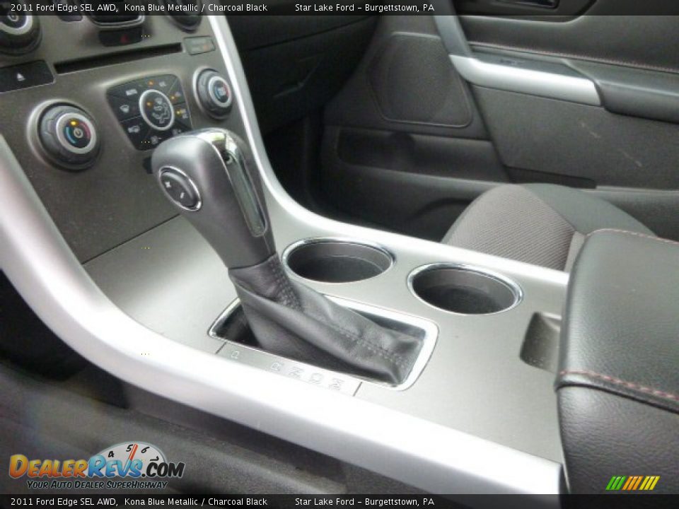 2011 Ford Edge SEL AWD Kona Blue Metallic / Charcoal Black Photo #17