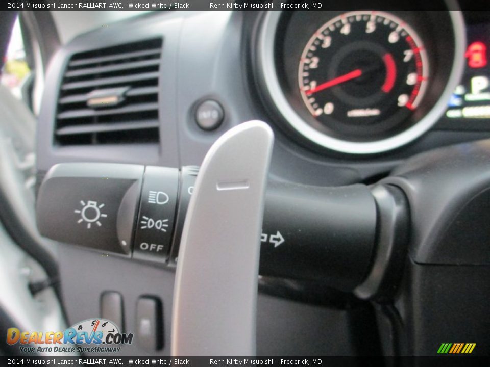 Controls of 2014 Mitsubishi Lancer RALLIART AWC Photo #19