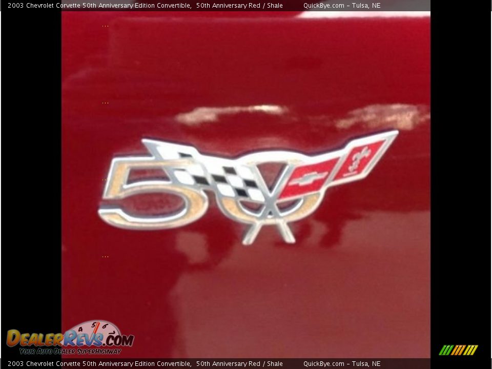 2003 Chevrolet Corvette 50th Anniversary Edition Convertible Logo Photo #4