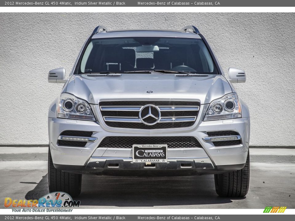 2012 Mercedes-Benz GL 450 4Matic Iridium Silver Metallic / Black Photo #2