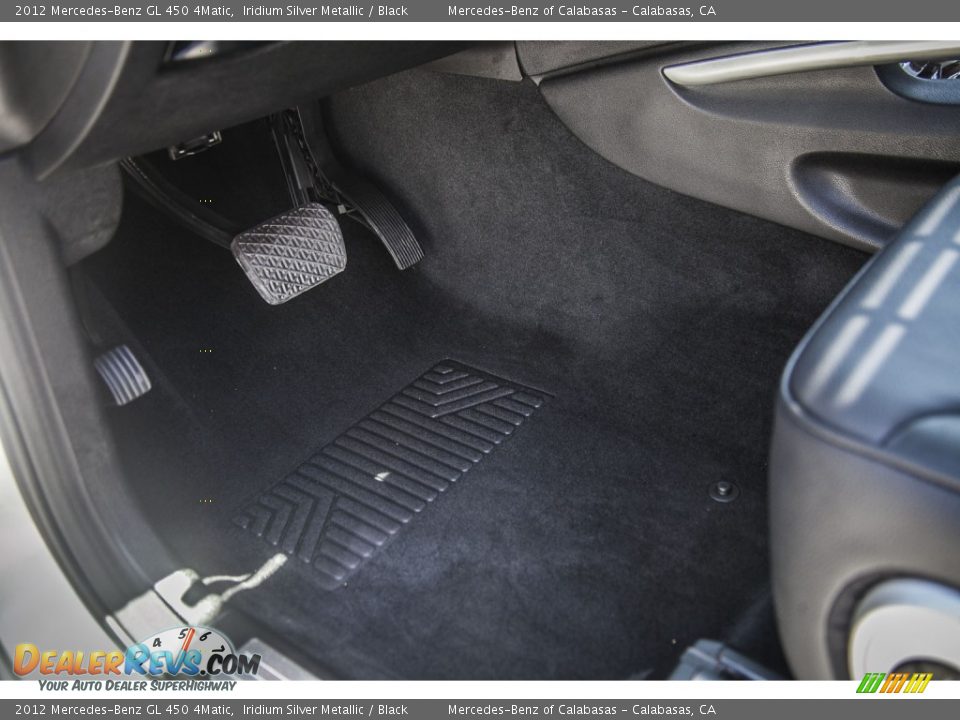 2012 Mercedes-Benz GL 450 4Matic Iridium Silver Metallic / Black Photo #6