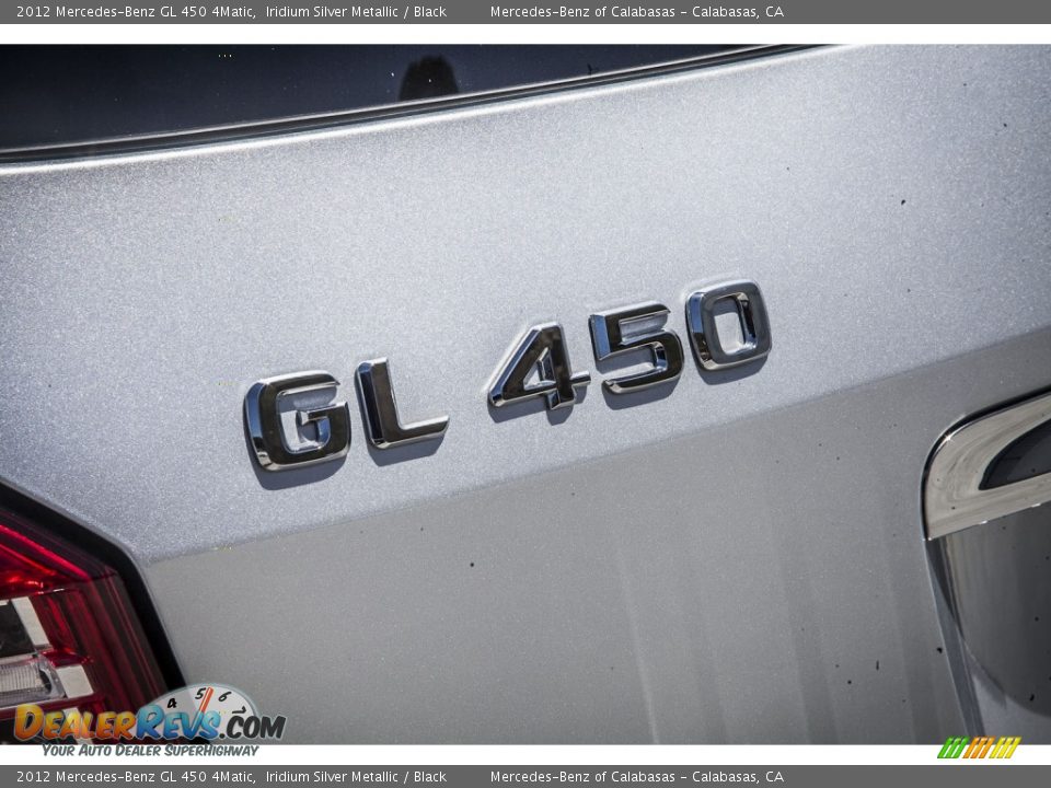 2012 Mercedes-Benz GL 450 4Matic Iridium Silver Metallic / Black Photo #7