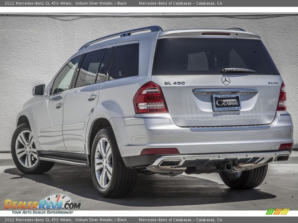 2012 Mercedes-Benz GL 450 4Matic Iridium Silver Metallic / Black Photo #10