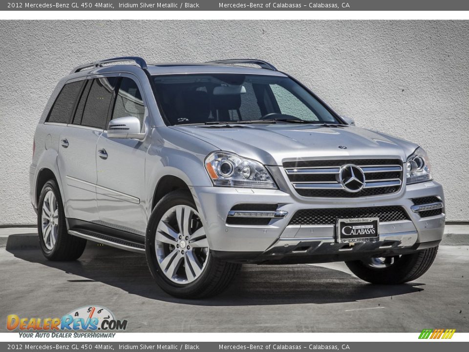 2012 Mercedes-Benz GL 450 4Matic Iridium Silver Metallic / Black Photo #12