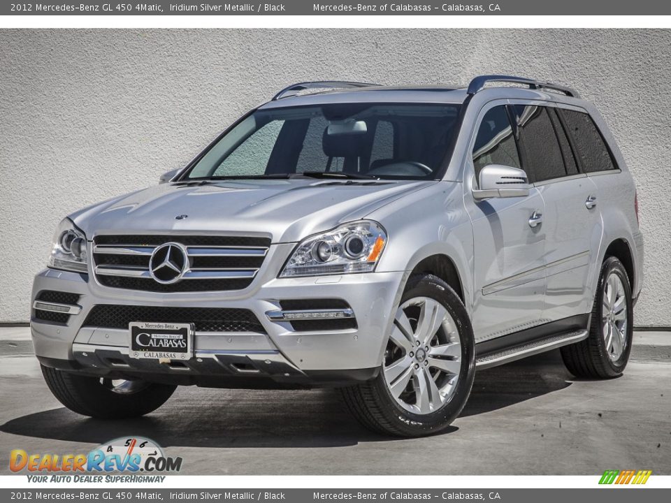 2012 Mercedes-Benz GL 450 4Matic Iridium Silver Metallic / Black Photo #13