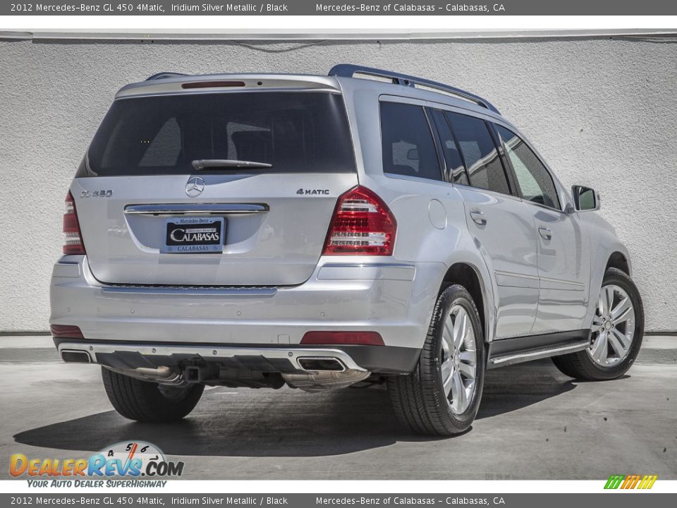 2012 Mercedes-Benz GL 450 4Matic Iridium Silver Metallic / Black Photo #14
