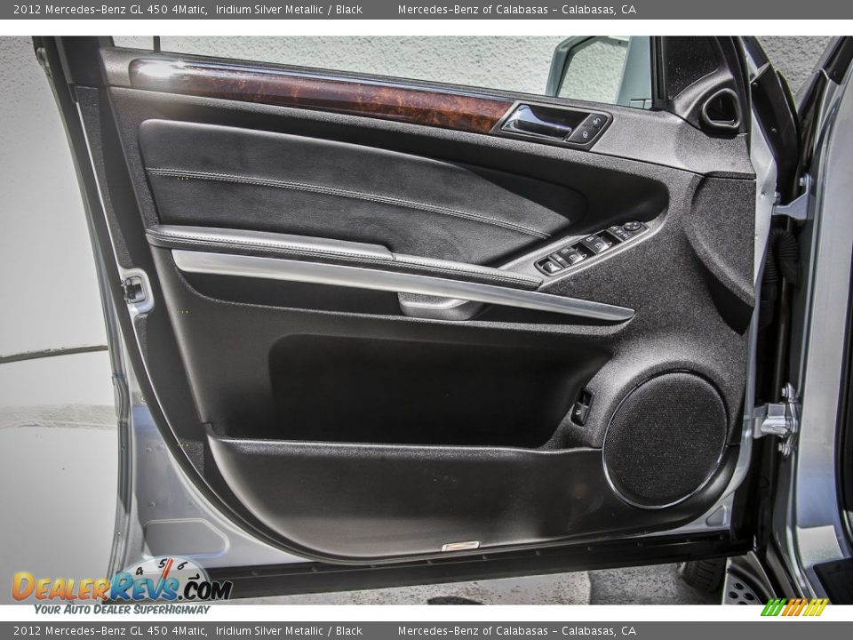 2012 Mercedes-Benz GL 450 4Matic Iridium Silver Metallic / Black Photo #19