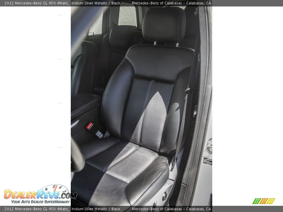 2012 Mercedes-Benz GL 450 4Matic Iridium Silver Metallic / Black Photo #21